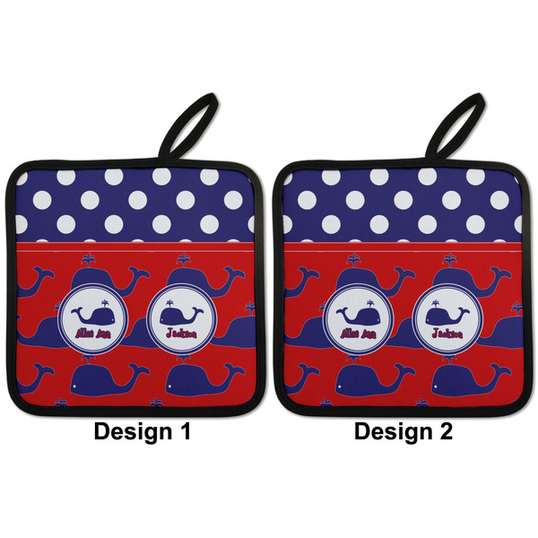 Whale Pot Holders - Set of 2 APPROVAL