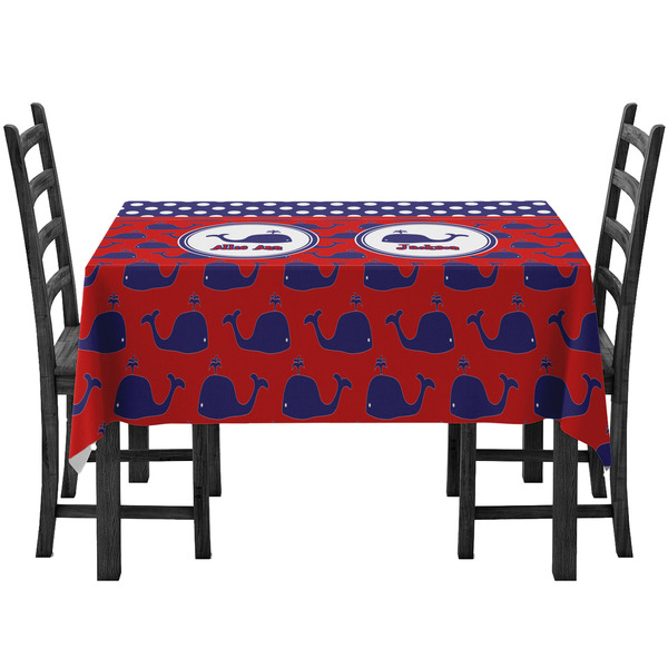 Custom Whale Tablecloth (Personalized)