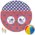 Whale Round Beach Towel (Personalized)