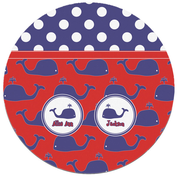 Whale Round Mousepad - APPROVAL