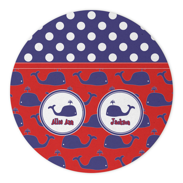 Whale Round Paper Coaster - Approval