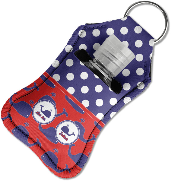 Whale Sanitizer Holder Keychain - Small in Case