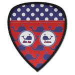Whale Iron on Shield Patch A w/ Name or Text