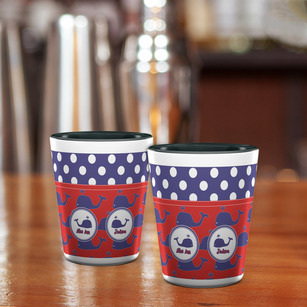 Whale Shot Glass - Two Tone - LIFESTYLE