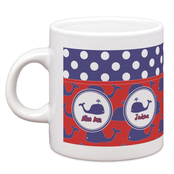 Custom Whale Espresso Cup (Personalized)