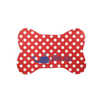 Whale Bone Shaped Dog Food Mat (Small) (Personalized)