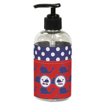 Whale Plastic Soap / Lotion Dispenser (8 oz - Small - Black) (Personalized)