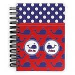 Whale Spiral Notebook - 5x7 w/ Name or Text