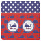 Whale Square Rubber Backed Coaster (Personalized)