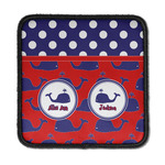 Whale Iron On Square Patch w/ Name or Text