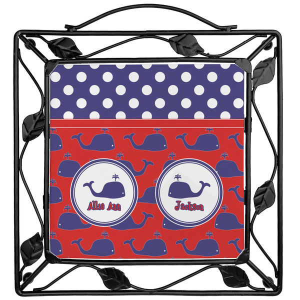 Custom Whale Square Trivet (Personalized)