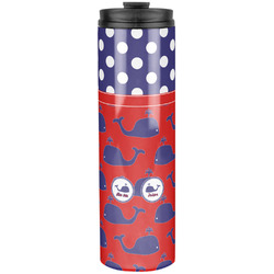 Whale Stainless Steel Skinny Tumbler - 20 oz (Personalized)