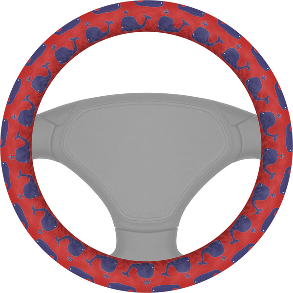 Custom Whale Steering Wheel Cover