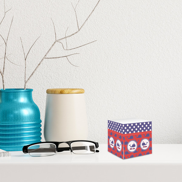 Whale Sticky Note Cube - LIFESTYLE