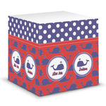 Whale Sticky Note Cube (Personalized)