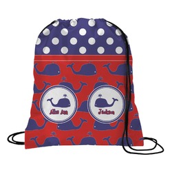 Whale Drawstring Backpack (Personalized)