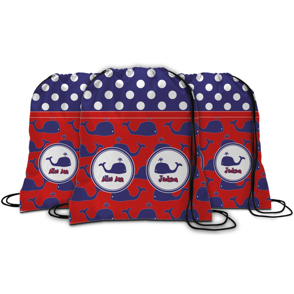 Whale String Backpack - MAIN