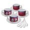 Whale Tea Cup - Set of 4