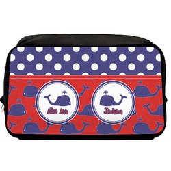 Whale Toiletry Bag / Dopp Kit (Personalized)
