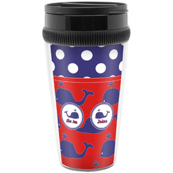 Whale Acrylic Travel Mug without Handle (Personalized)