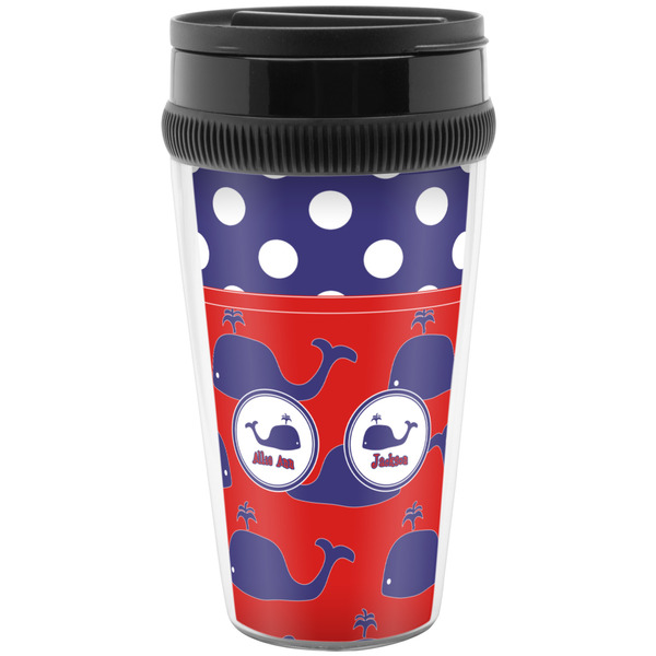 Custom Whale Acrylic Travel Mug without Handle (Personalized)