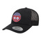 Whale Trucker Hat - Black (Personalized)