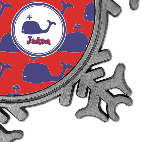 Whale Vintage Snowflake - Detail