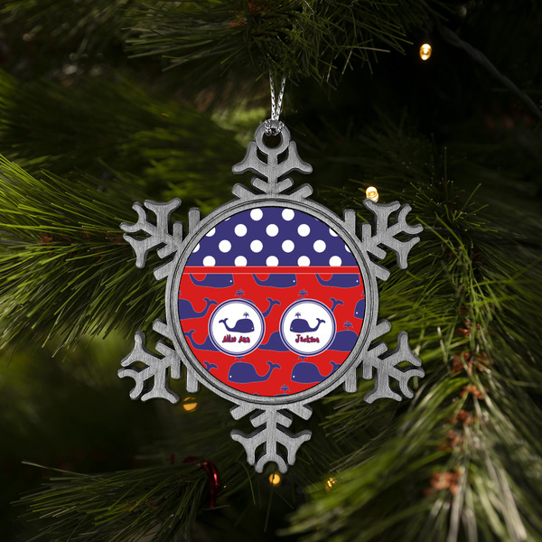 Whale Vintage Snowflake - (LIFESTYLE)