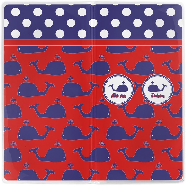 Whale Vinyl Document Wallet - Apvl