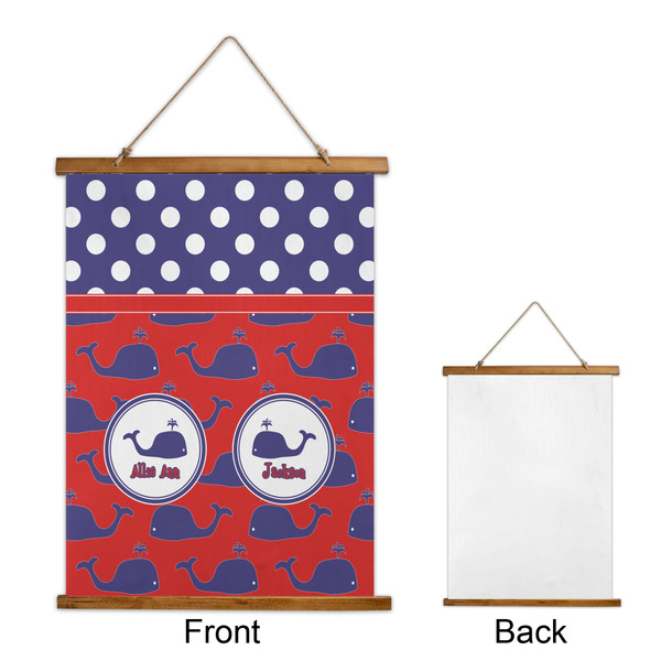 Whale Wall Hanging Tapestry - Portrait - APPROVAL