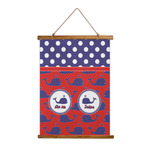 Whale Wall Hanging Tapestry (Personalized)