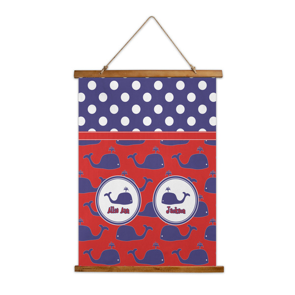 Custom Whale Wall Hanging Tapestry (Personalized)