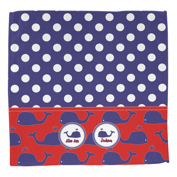 Whale Washcloth - Front - No Soap