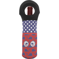 Whale Wine Tote Bag (Personalized)