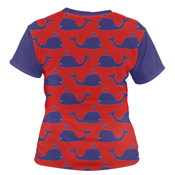 Whale Women's T-shirt Back
