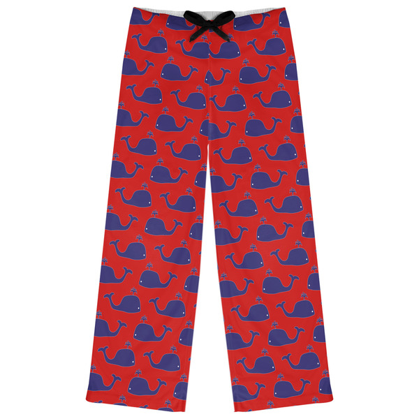 Custom Whale Womens Pajama Pants - 2XL