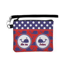 Whale Wristlet ID Case w/ Name or Text