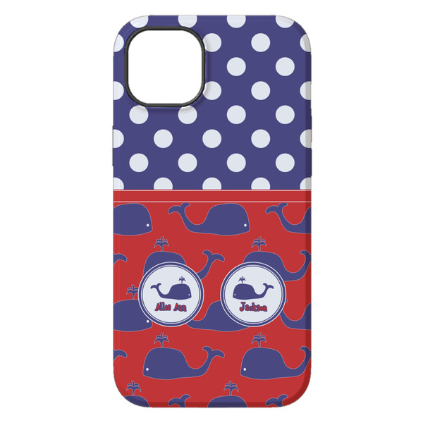 Whale iPhone 14 Plus Tough Case - Back