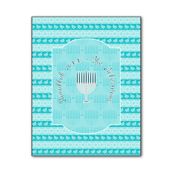 Custom Hanukkah Wood Print - 11x14 (Personalized)
