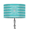Hanukkah 12" Drum Lamp Shade - Fabric (Personalized)