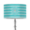 Hanukkah 12" Drum Lampshade - ON STAND (Poly Film)