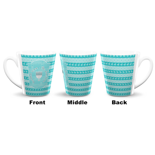 Hanukkah 12 Oz Latte Mug - Approval