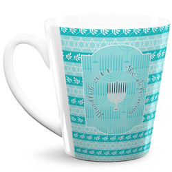 Hanukkah 12 Oz Latte Mug (Personalized)