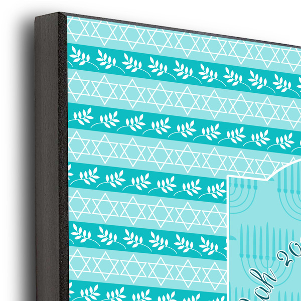Hanukkah 12x12 Wood Print - Closeup