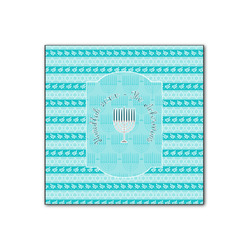 Hanukkah Wood Print - 12x12 (Personalized)