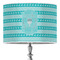 Hanukkah 16" Drum Lampshade - ON STAND (Poly Film)