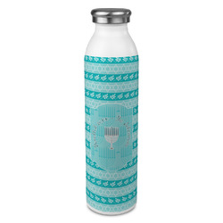 Hanukkah 20oz Stainless Steel Water Bottle - Full Print (Personalized)