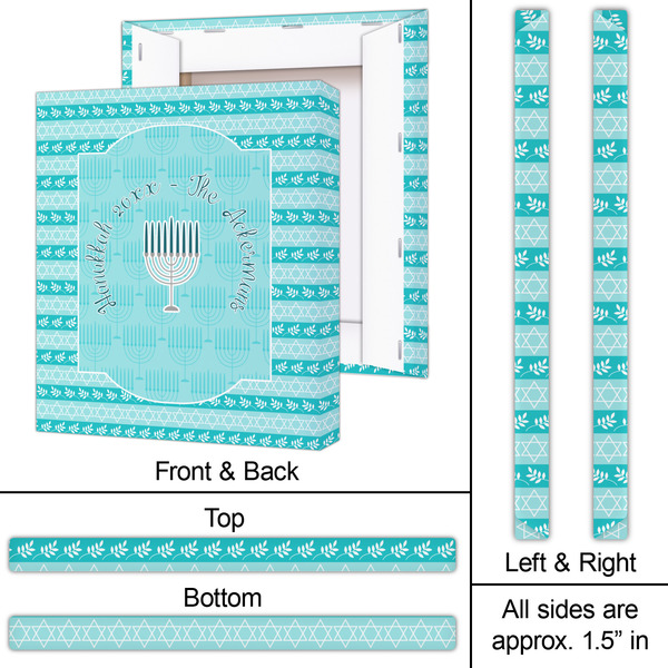 Hanukkah 20x24 - Canvas Print - Approval