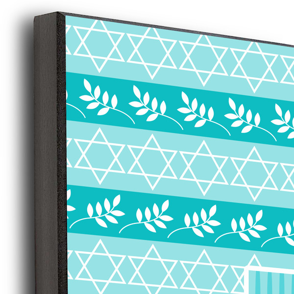 Hanukkah 20x24 Wood Print - Closeup