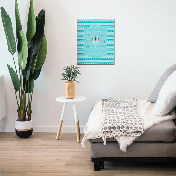 Hanukkah 20x24 Wood Print - In Context